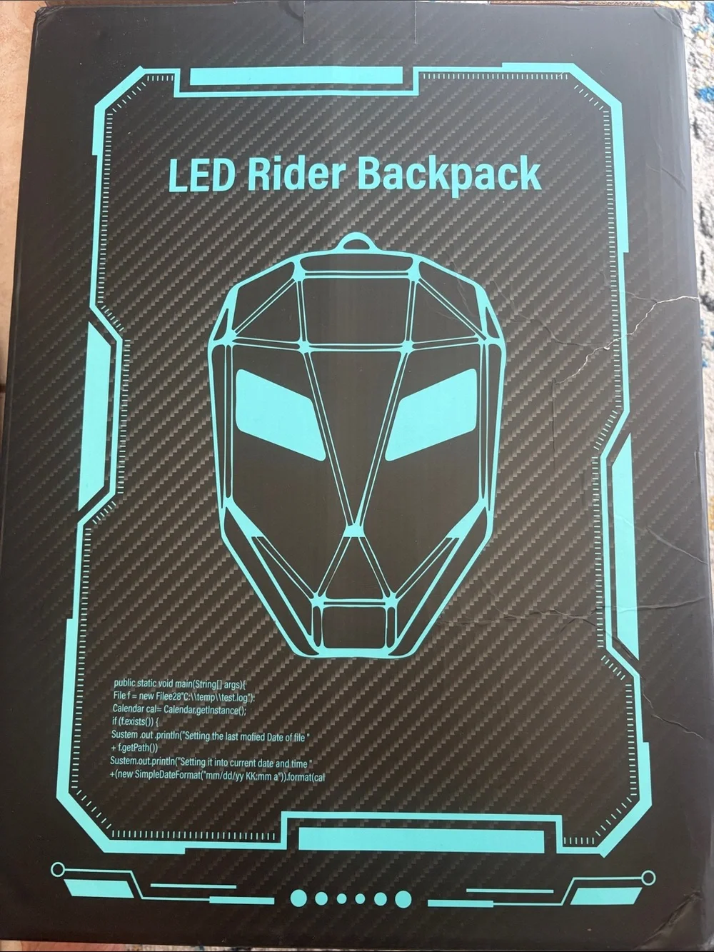 LED Rider Backpack - Picture 4 of 7